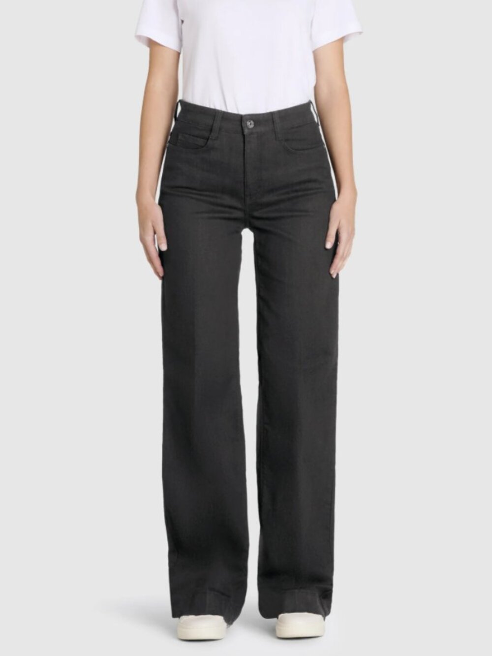 NWT MAC Jeans WIDE Wide Leg Black Jeans W36 L30